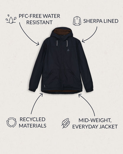 Discover Recycled Jacket - Black