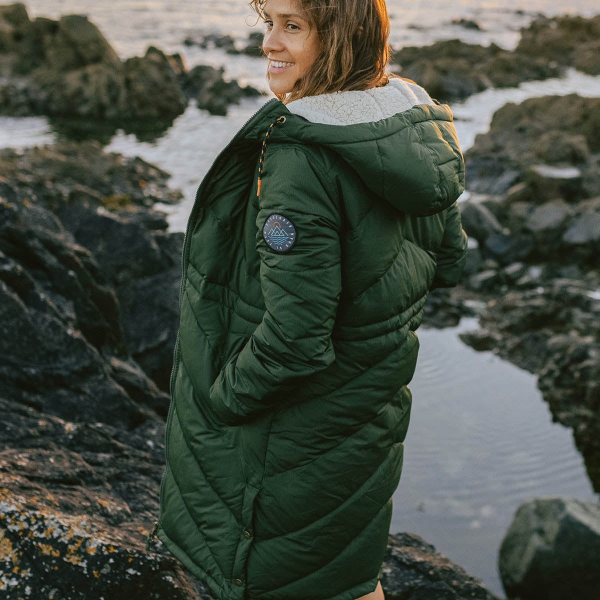 Kinsey Recycled Jacket - Fir Tree