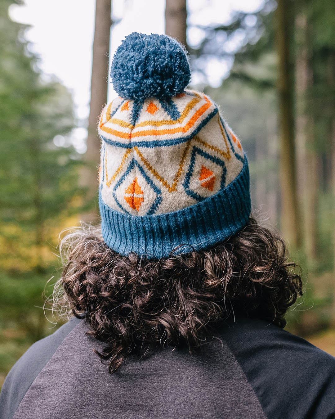 Ember Recycled Bobble Hat - Grey Marl
