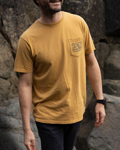 Nowhere Bound Pocket T-Shirt - Dusty Ochre