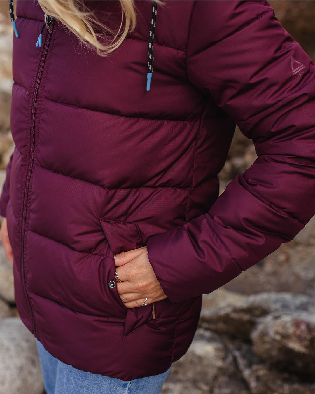 Parks Recycled Insulated Jacket - Windsor Wine