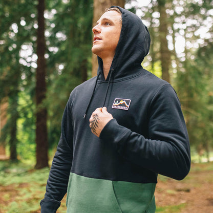 Paramount Recycled Cotton Hoodie - Black