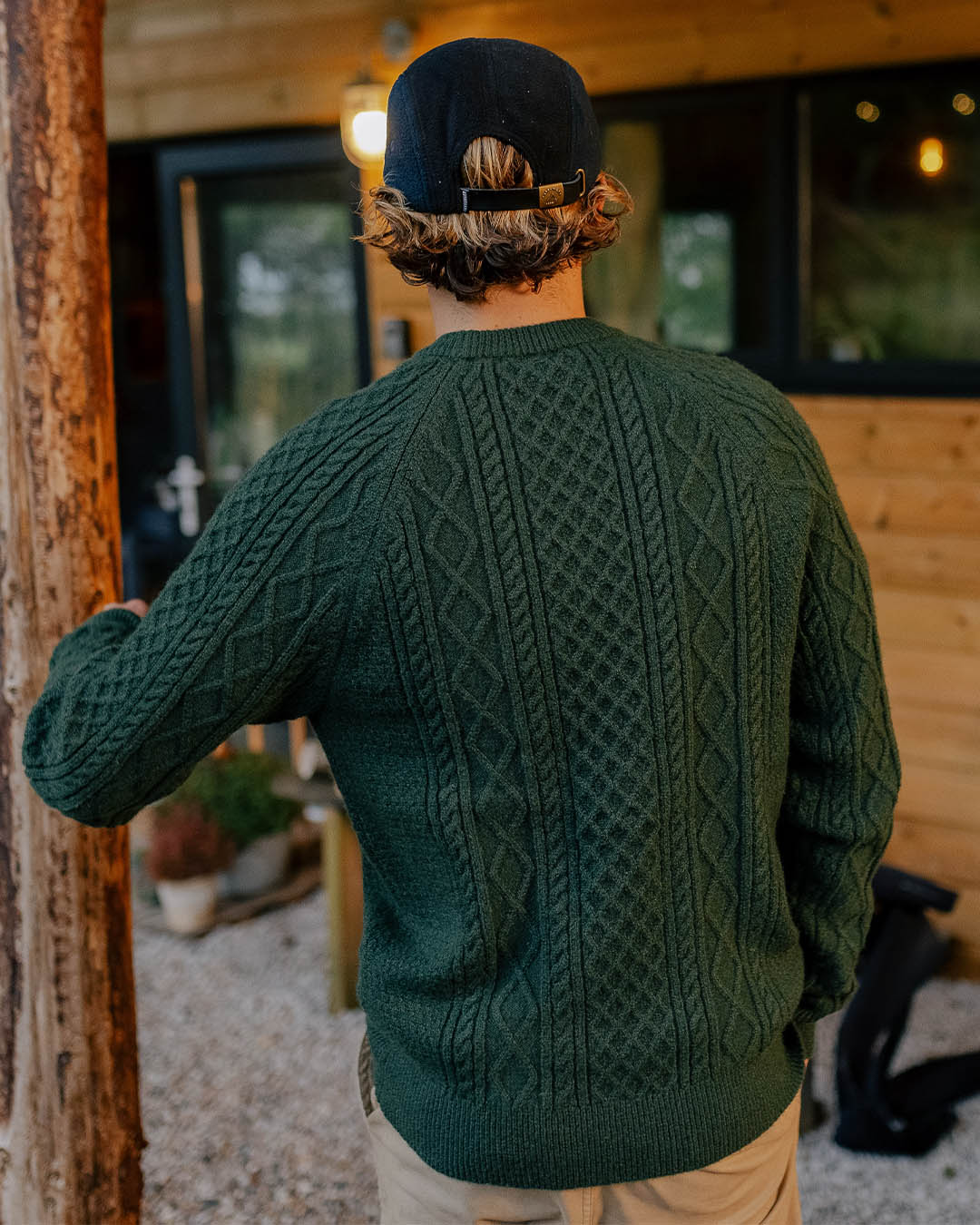 Sandbar Cable Jumper - Fir Tree