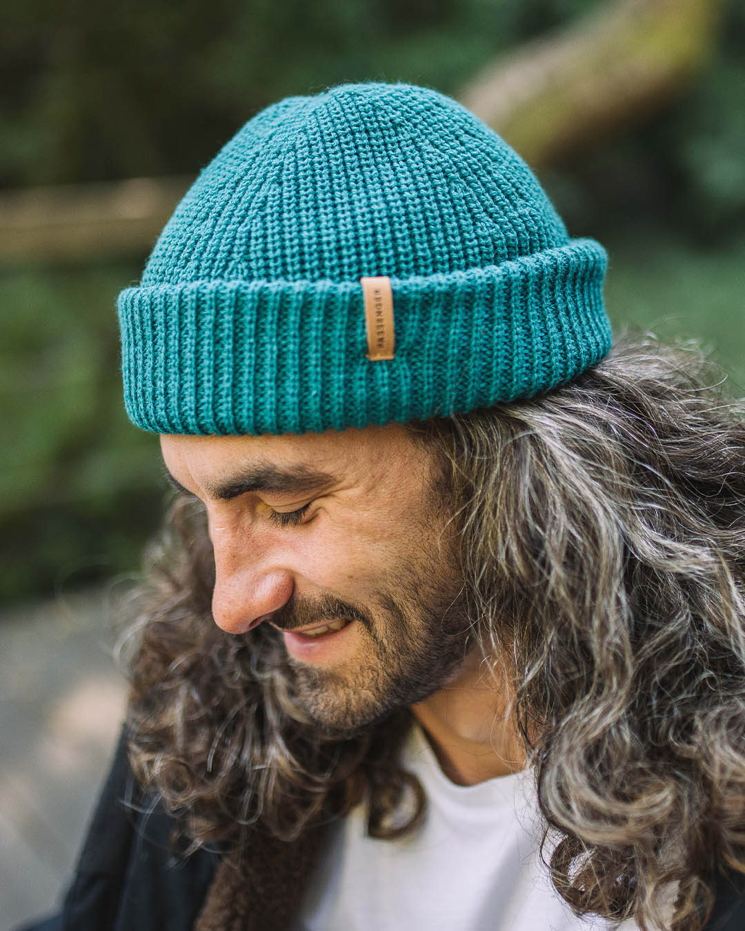 Male_Compass Recycled Acrylic Beanie - Shaded Spruce