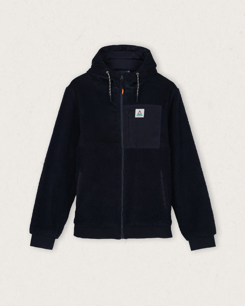 Adventure Recycled DeepPile Sherpa Fleece Deep Navy Passenger