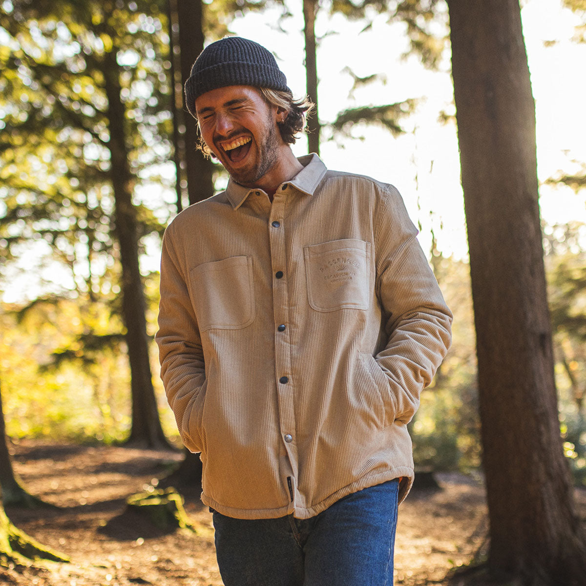 Kodiak Cord Shirt - Feather Gray