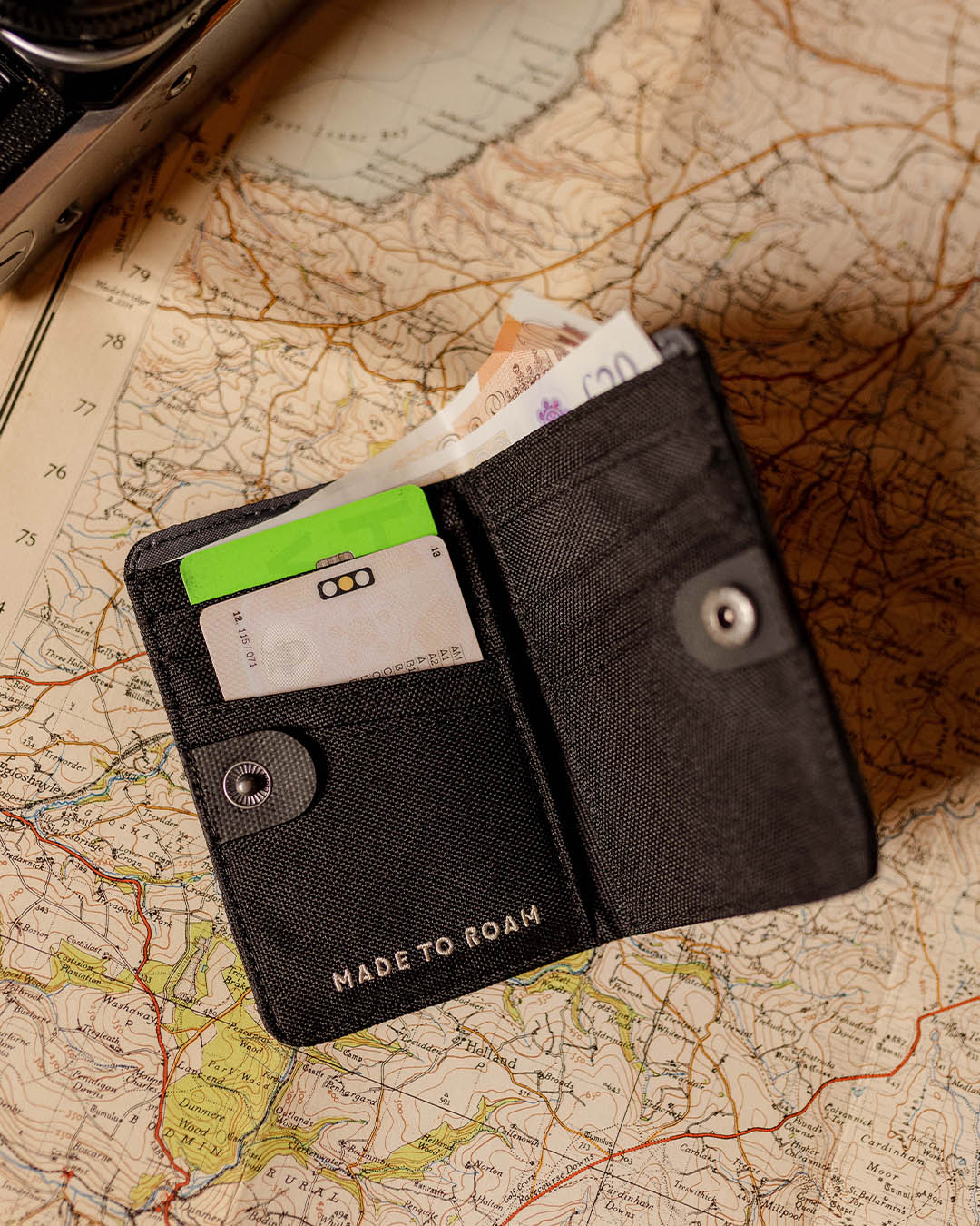 Essentials Recycled Wallet Black – Passenger