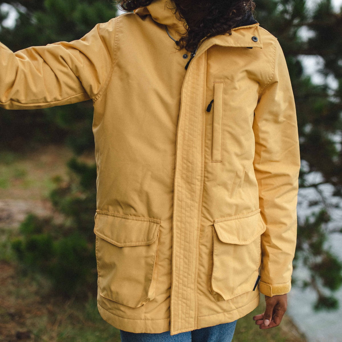 Alaska Jacket - Ochre Yellow