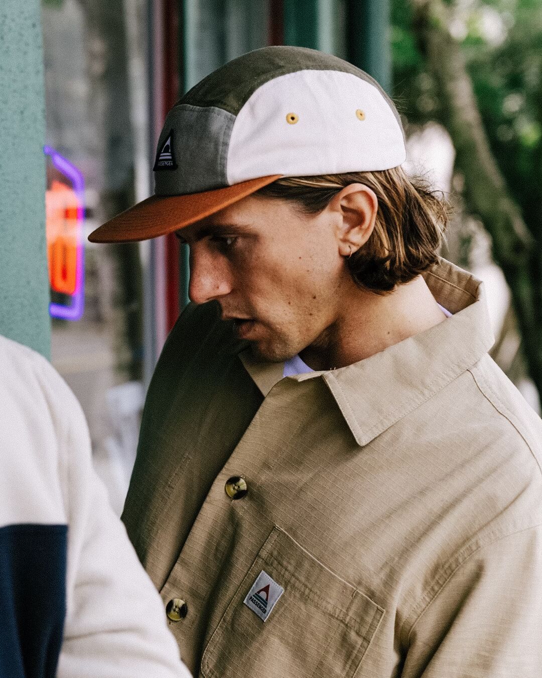 Fixie Recycled 5 Panel Cap Spruce Yellow Toffee