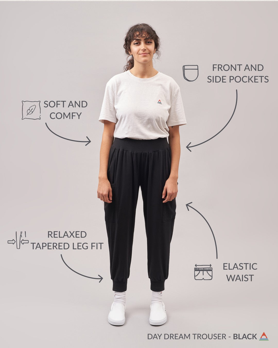Day Dream Trouser Black – Passenger