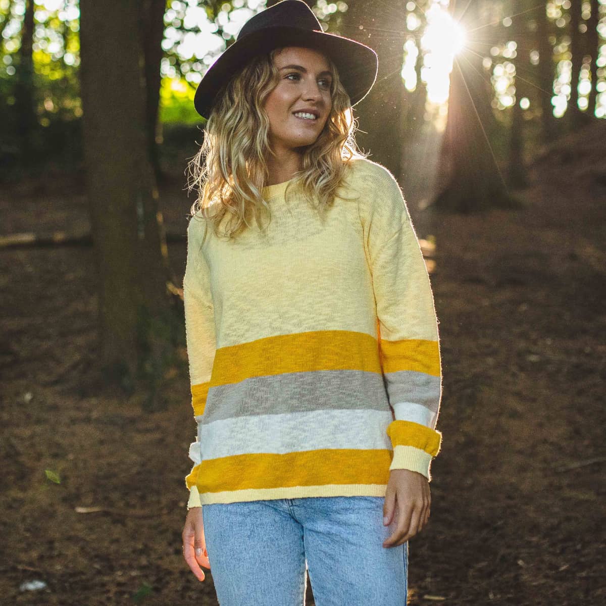 Dusk Knitted Jumper - Mellow Yellow – Passenger