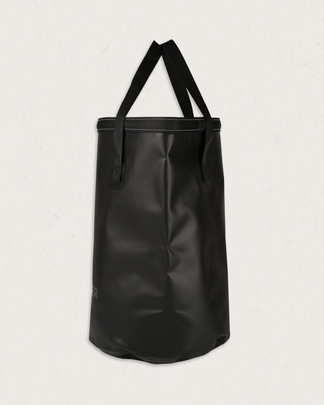 Recycled Nylon Beach Tote - Black
