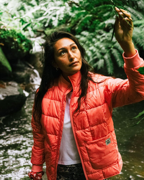 Lorelei Oversized Insulated Jacket Shell Pink – Passenger