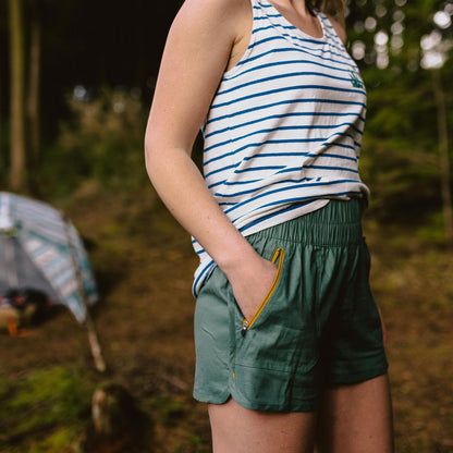 Out There Hemp Hybrid Shorts - Leaf Green
