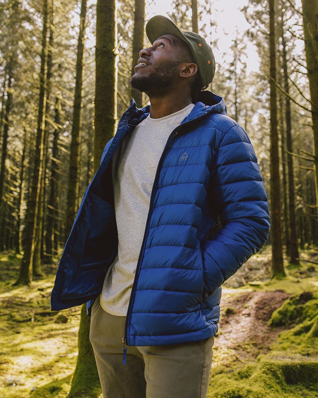 Roamer Recycled Insulated Jacket - Cobalt