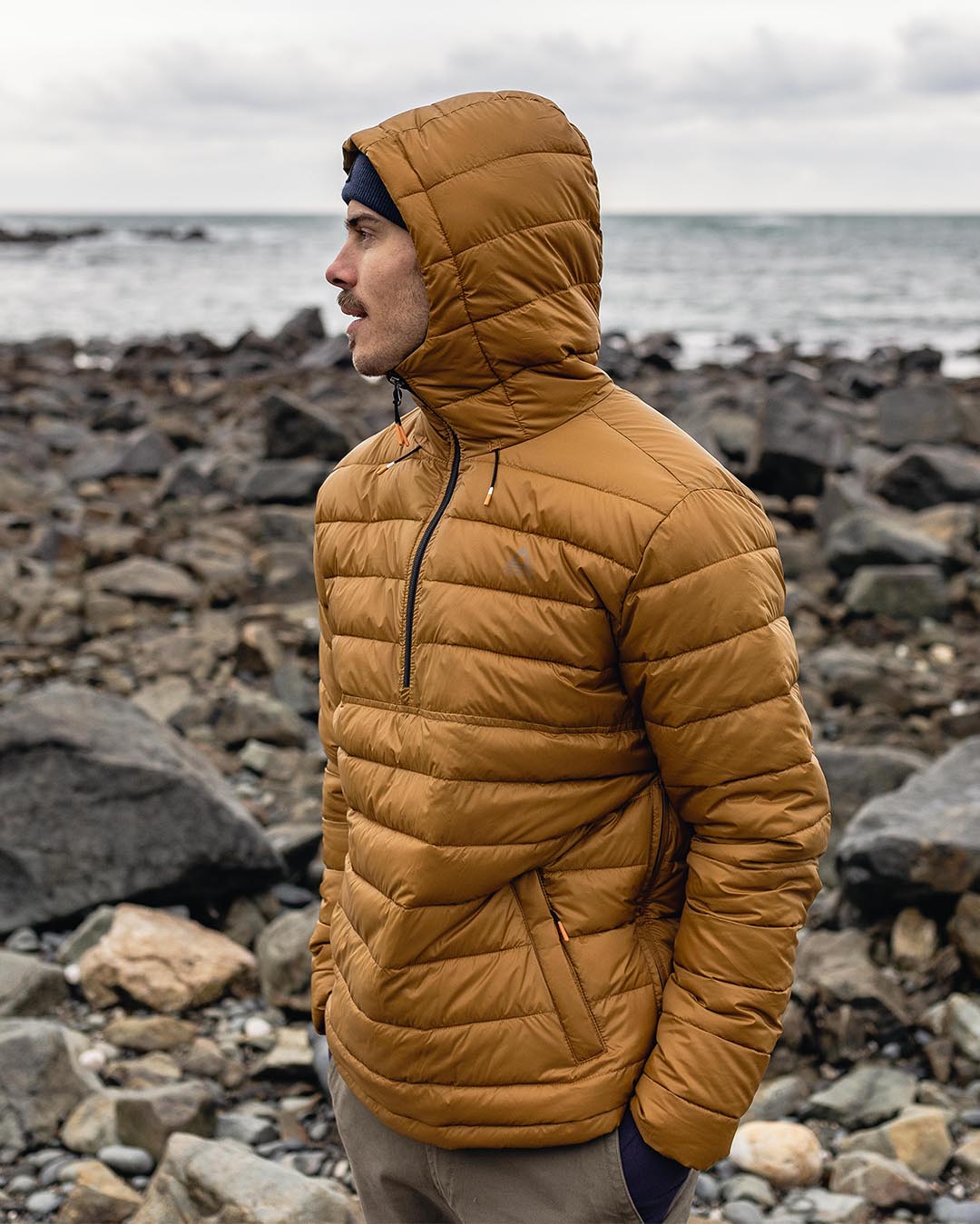 Crest Recycled Insulated Jacket - Golden Brown