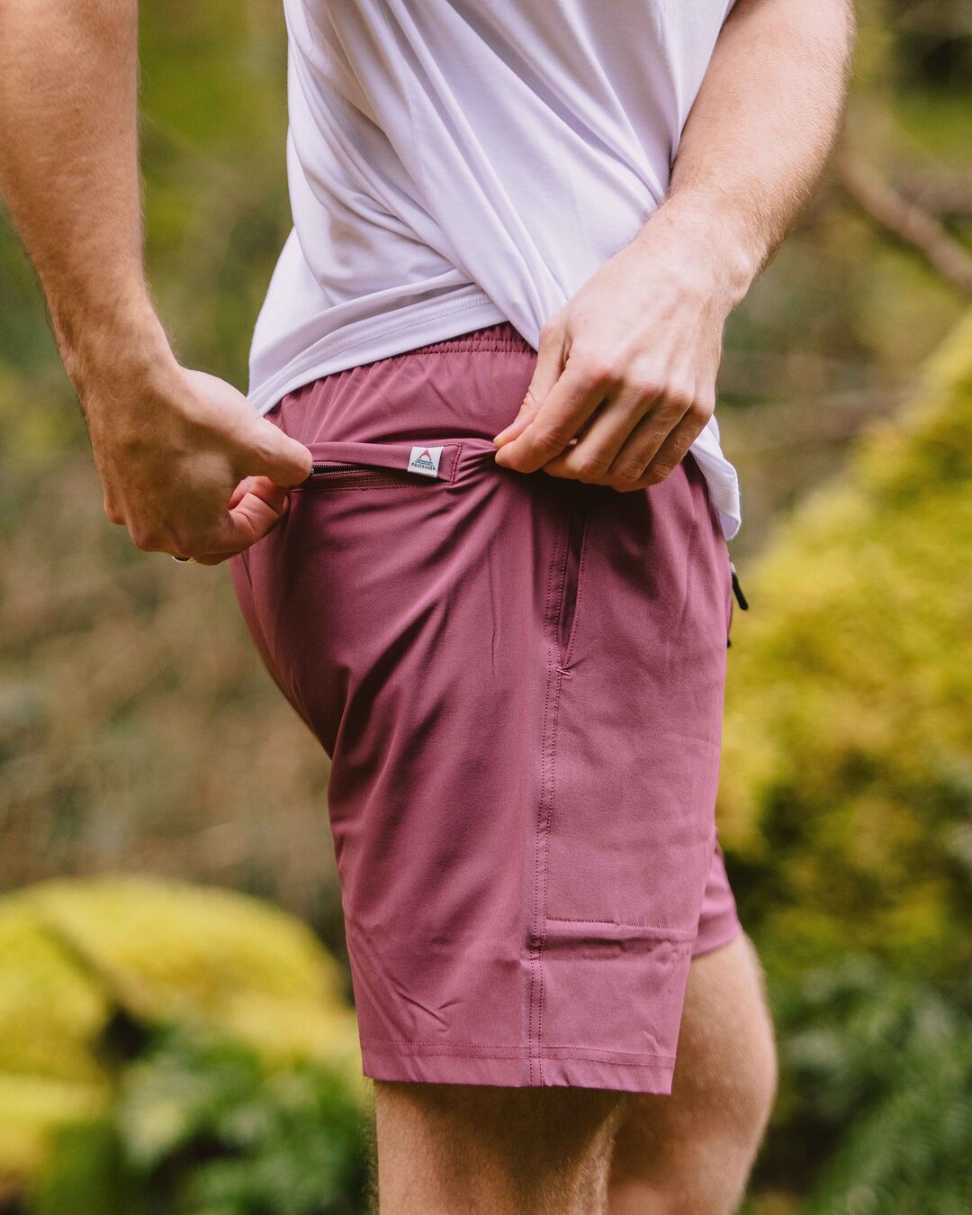 Porto Recycled Short - Crushed Berry