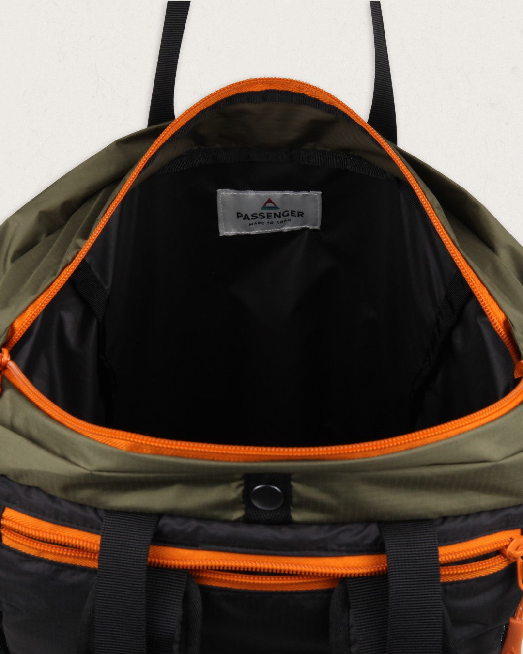 Stow Tote Backpack - True Black/ Khaki