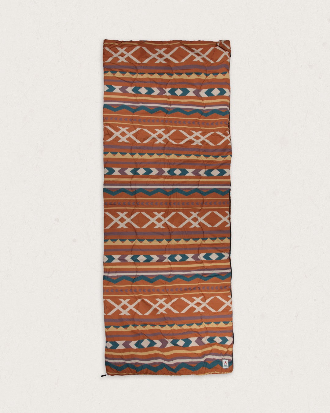 Twilight Recycled Sleeping Bag - Ginger Paddle Geo