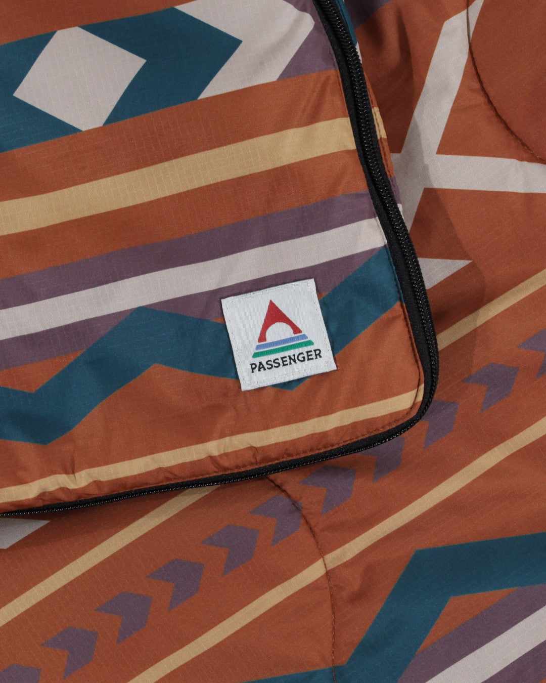 Twilight Recycled Sleeping Bag - Ginger Paddle Geo