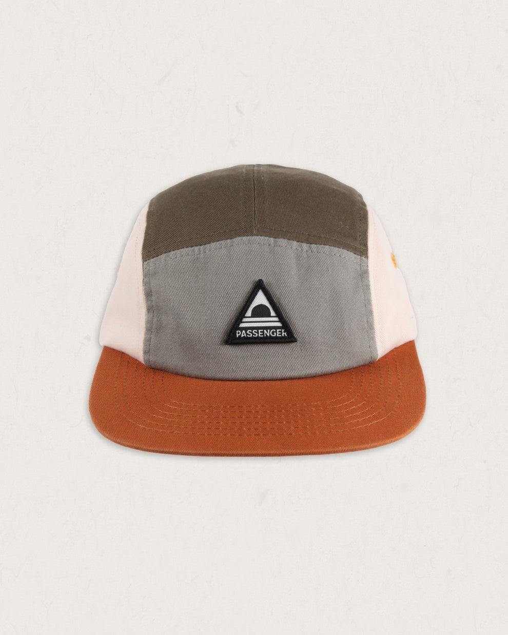 Fixie Recycled 5 Panel Cap Apple Green Multi – Passenger
