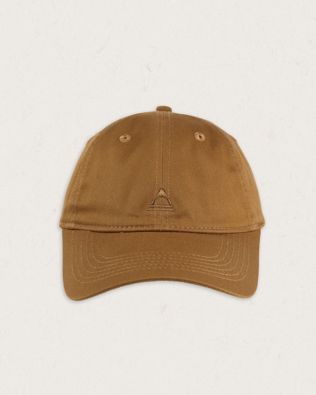 Fade Recycled Cotton 6 Panel Cap - Mustard Gold