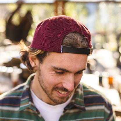 Male_Downtime Cord Cap - Russet
